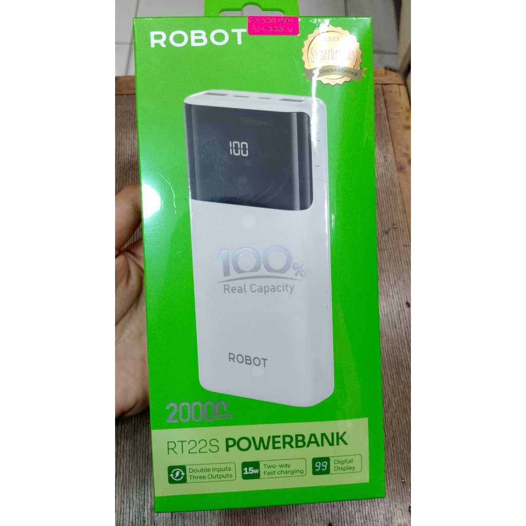 POWERBANK ROBOT 20.000MAH RT22S