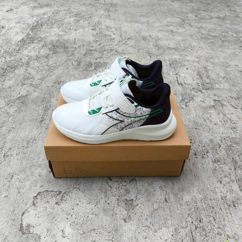 Diadora keppo Jr white black
