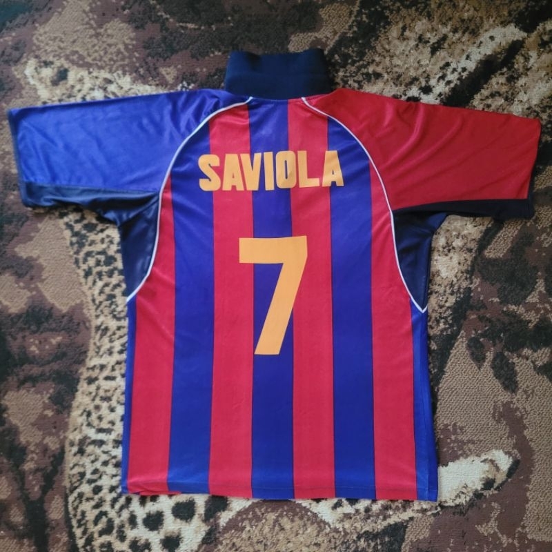 Jersey Barca Barcelona 2001 2002 Saviola