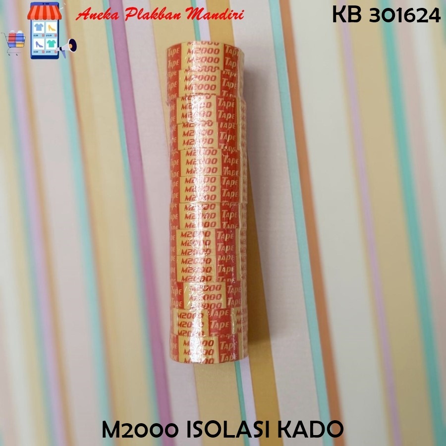 

[1SLOP/12ROLL] M2000 ISOLASI KADO KECIL