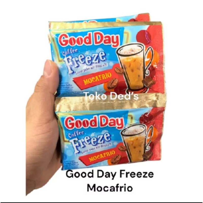 

Goodday freeze mokafrio 1 renteng isi 10 pcs
