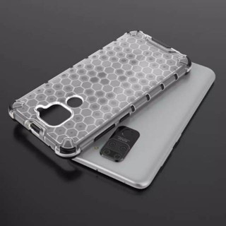 0420 VVV CASE REDMI NOTE 9 5G  NOTE 5 5PRO 7 8  10 10S 5G shockproof beecomb honeycomb clear anticra