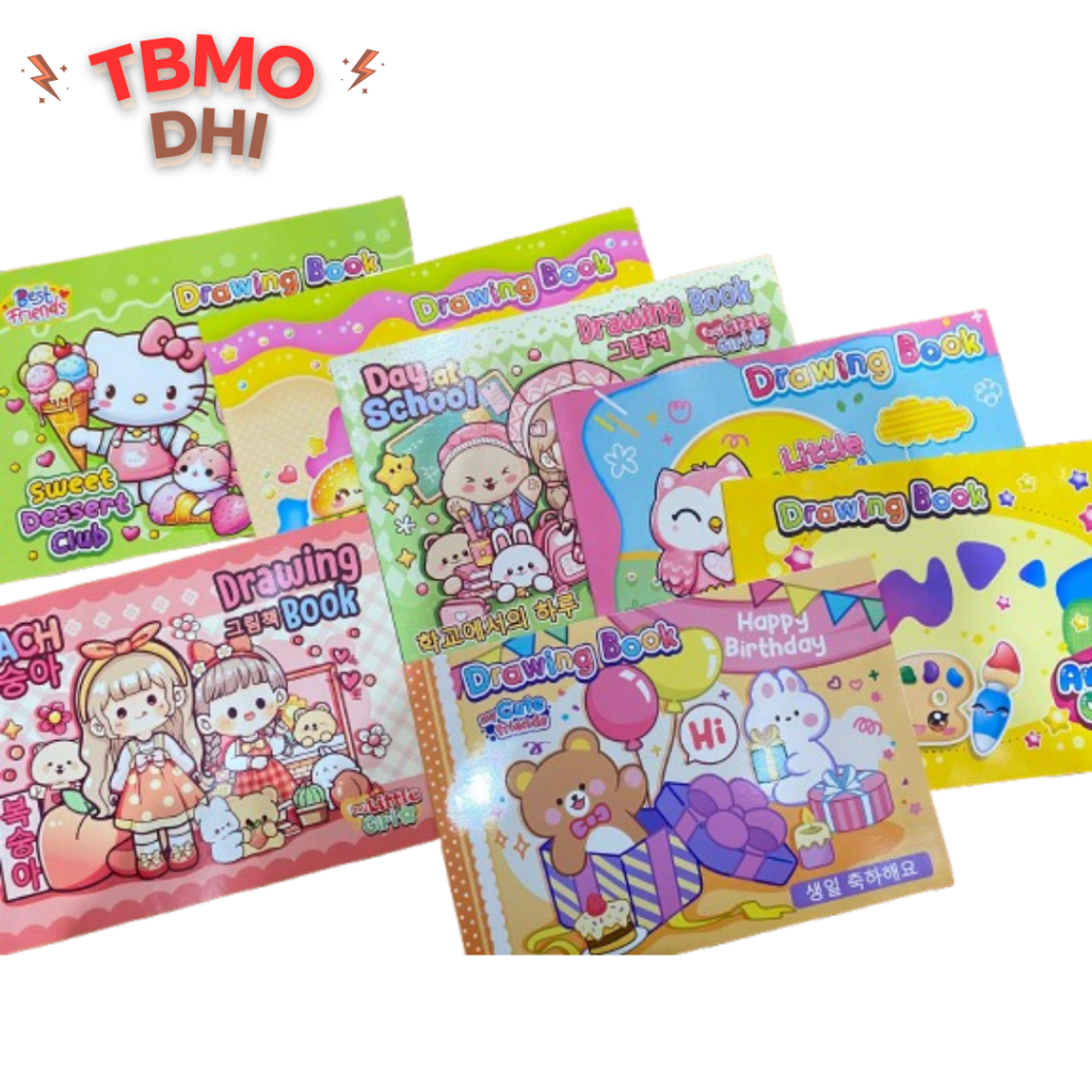

TBMO (ECER) BUKU GAMBAR DG 20X30 12LEMBAR / Drawing book 1pcs