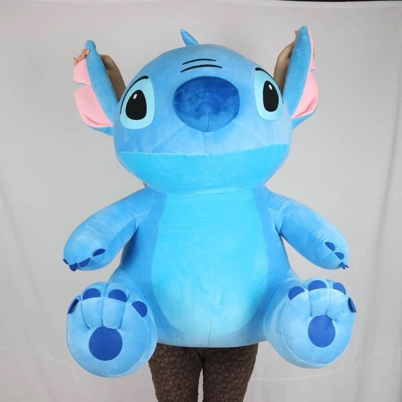Boneka Stitch Jumbo 70cm – Boneka Lucu Lembut Karakter Disney | Kado Ultah Anak & Pacar