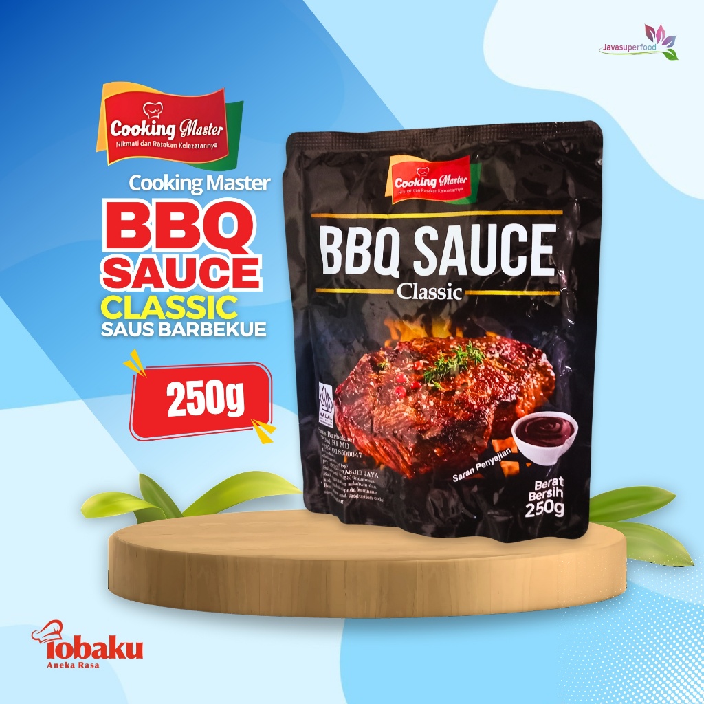 

Cooking Master BBQ SAUCE Classic - Saus Barbekue 250g