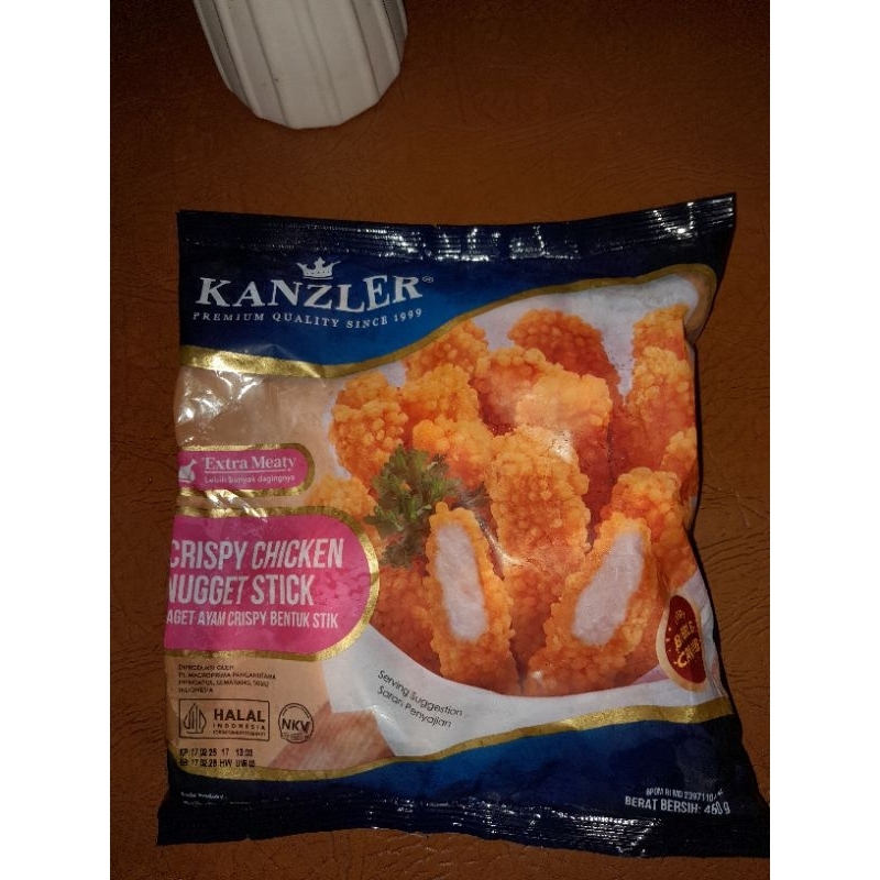 

Kanzler Crispy Chicken Nugget Stick / Nugget / Nugget ayam