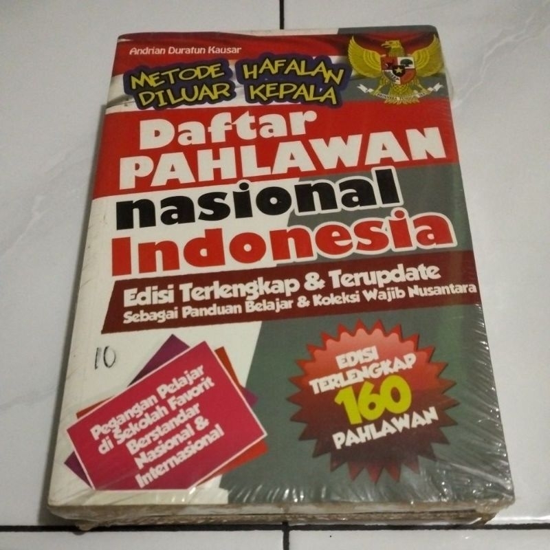 buku daftar pahlawan nasional Indonesia