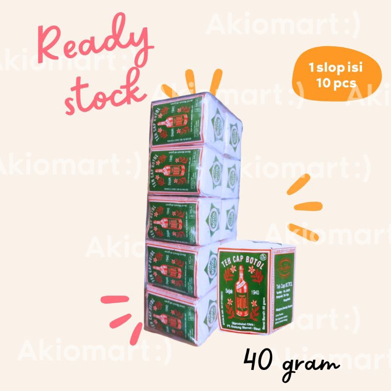 

Teh Cap Botol Hijau 40gram Teh Tubruk Cap Botol Hijau 40g