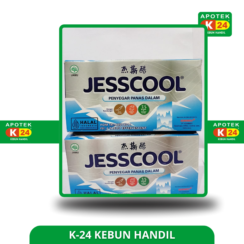 

Jesscool Panas Dalam Doos Isi 6 - Rasa Enak Bikin COOL