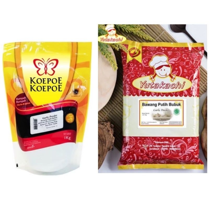 

GARLIC POWDER 1KG (Bawang Putih Bubuk) (KOEPOE/ YUTAKACHI)