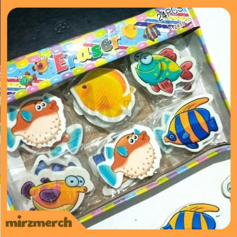 

Penghapus Karakter Anak Motif Ikan Lucu Stationary Perlengkapan Sekolah