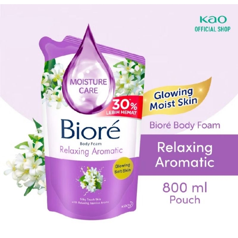 

biore relaxing aromatic