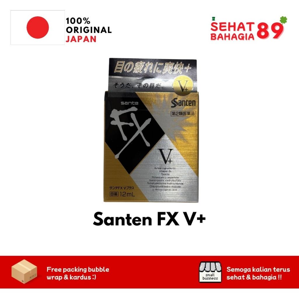 Santen Fx Obat Tetes Mata Original Jepang