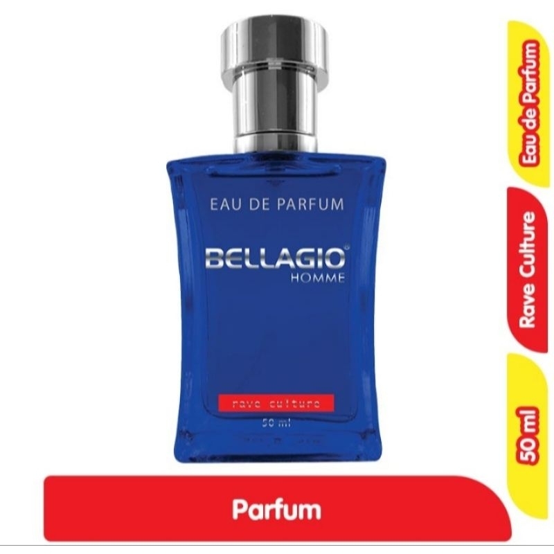 Bellagio homme parfum pria rave culture 50ml
