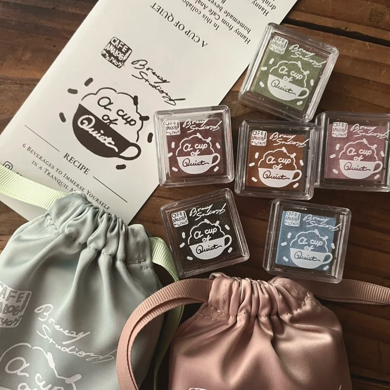 

Breezy Studio x Cafe Analog A Cup of Quiet Inkpad Set