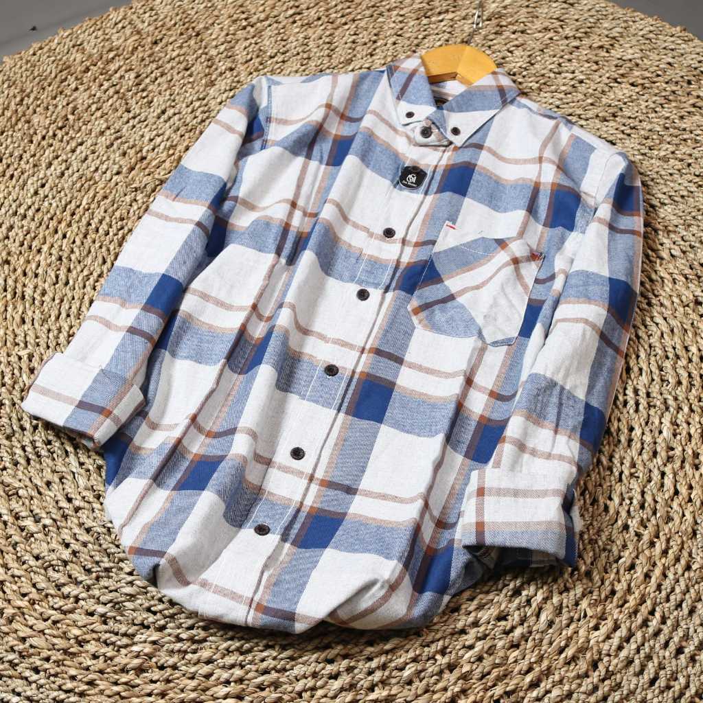 big promo kemeja kekinian kemeja branded jack brown x spvrtan x san marino flanel erigo/kemeja