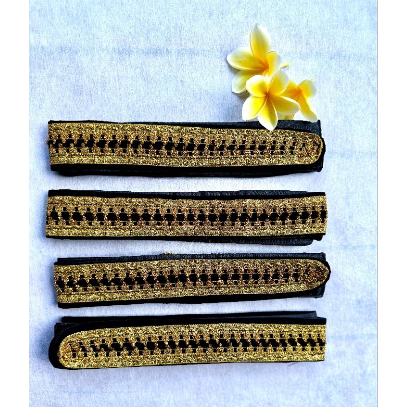 Sabuk hitam/sabuk Jawa/ renda /epek/ sabuk kamus/ sabuk beskap