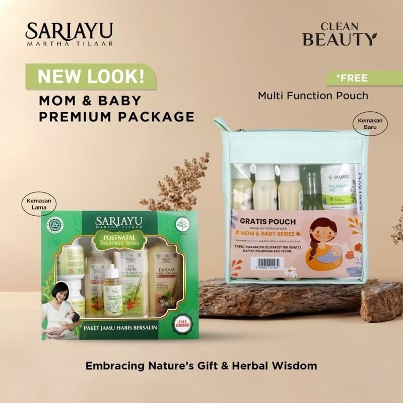 SARIAYU Paket Jamu Habis Bersalin Lengkap Free Bengkung