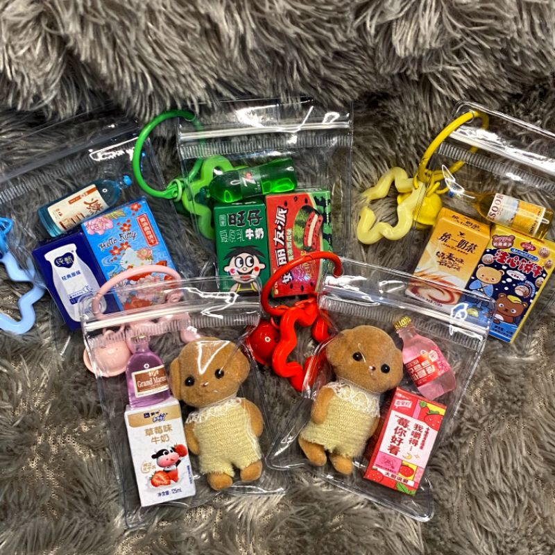 JAPANESE FOOD TRINKETS KEYCHAIN