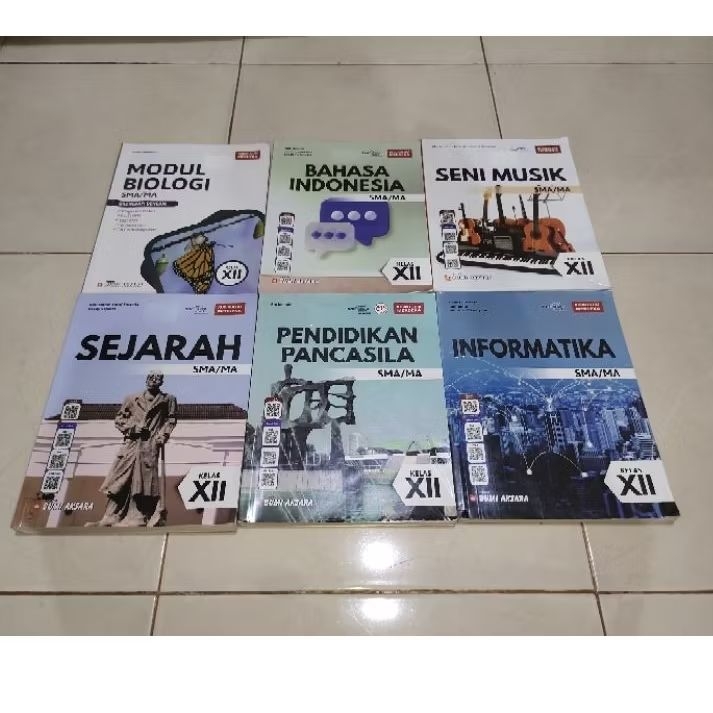 

Buku Paket Bekas Kelas 12/XII SMA/MA Kurikulum Merdeka-Bumi Aksara