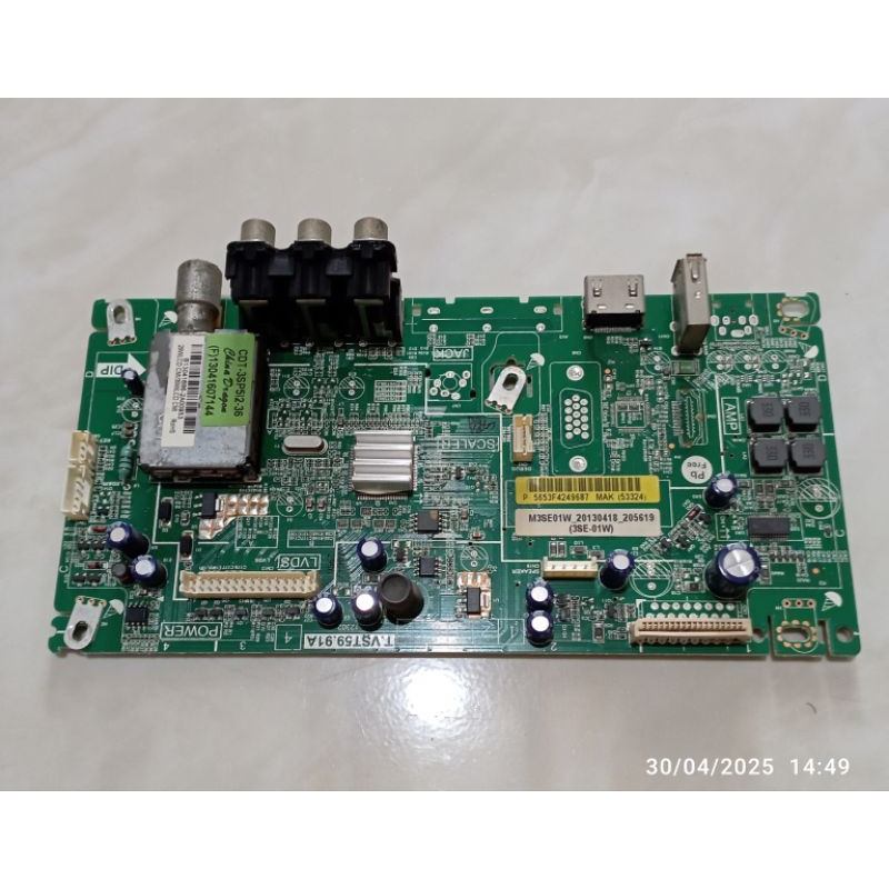 MB MOBO MAINBOARD MODULE MESIN TV PANASONIC TH-L29XM6G (MB PC29)