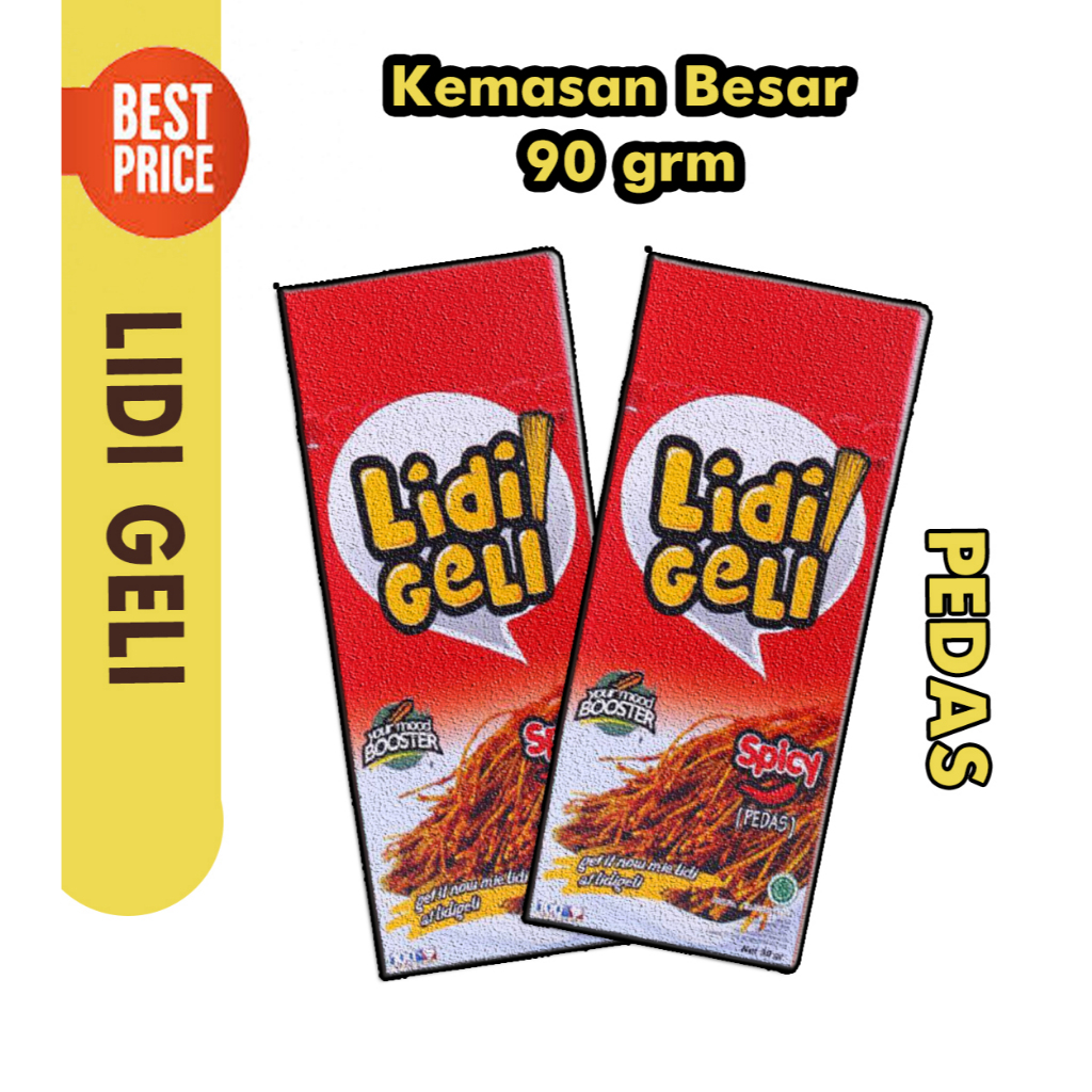 

Lidi Geli 90 Gram [Kemasan Besar]