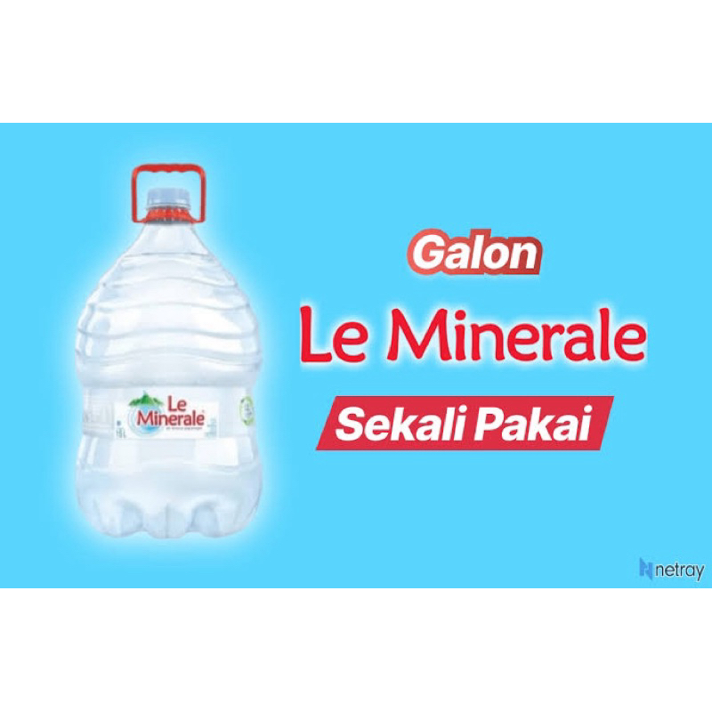 

LE MINERALE GALON 15 LITER