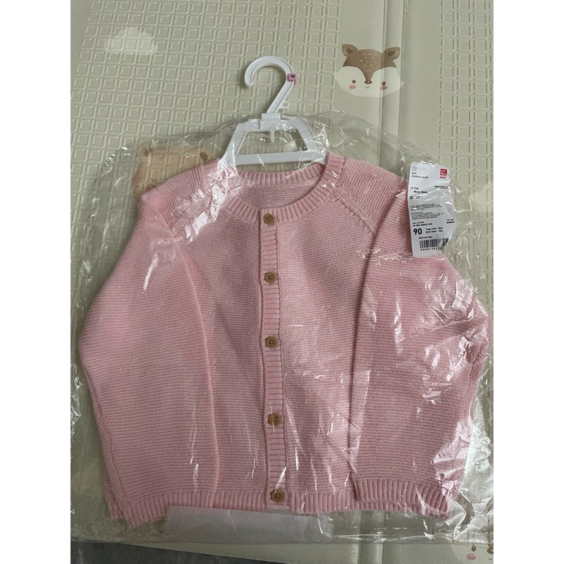UNIQLO KNIT PINK CARDIGAN