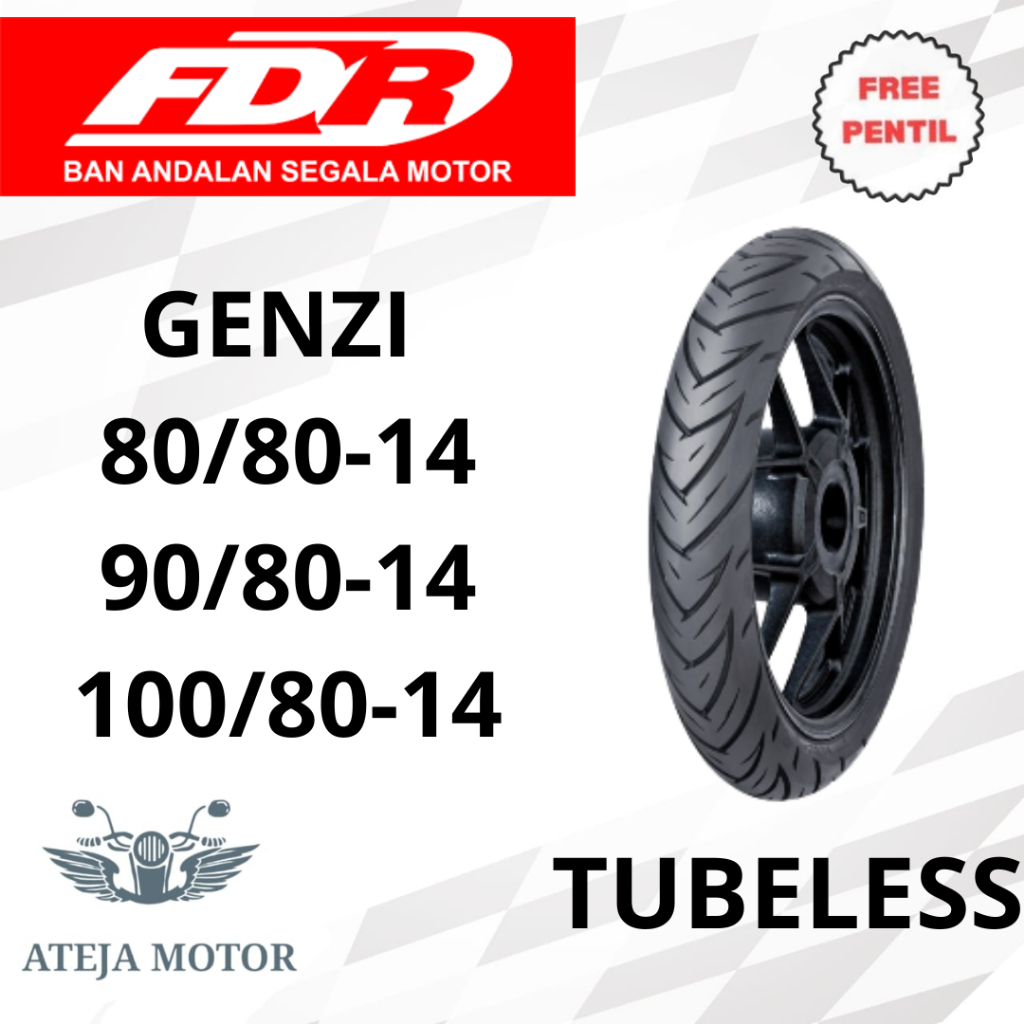 Ban Motor Ring 14 Ban Motor FDR 80/80-14 90/80-14 100/80-14 Ban Tubeless Ring 14 Ban Motor Matic Ban