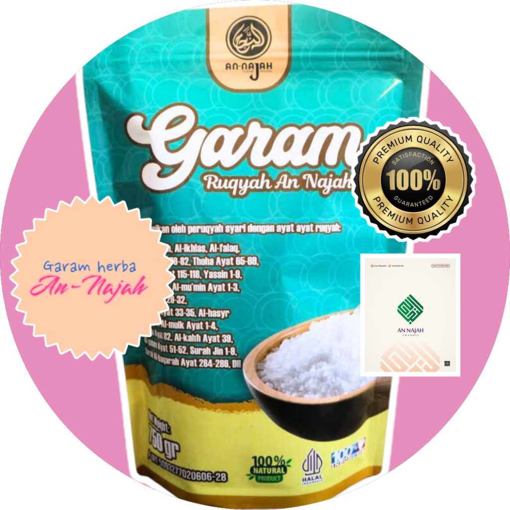 

GARAM RUQIAH |UNTUK MENGHILANGKAN ENERGI NEGATIF