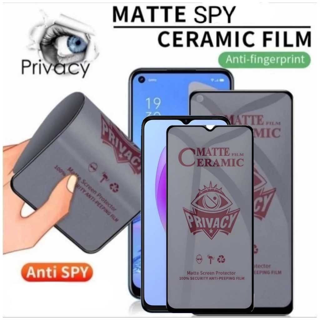 Tempered Glass For OPPO A37/A37F/NEO 9 Ceramic Matte Anti Spy Screen Protection