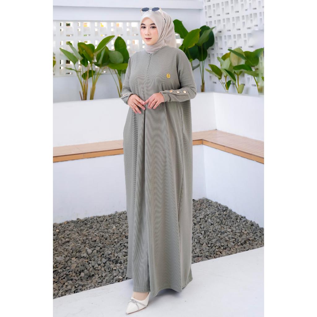 batwing dress knit/gamis batwing/innara batwing