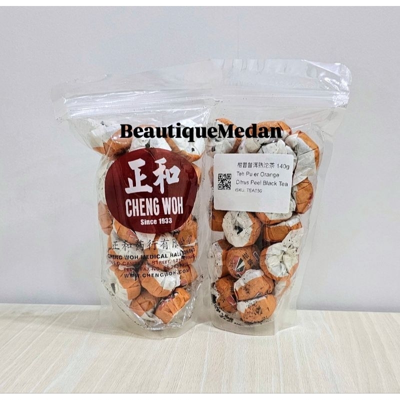 

CHENG WOH Orange Citrus Peel Black Pu Er Tea (140g) READY