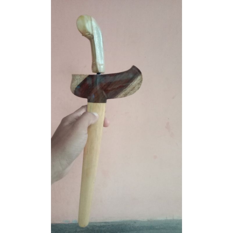Warangka Keris PATREM/UKURAN KECIL (30 CM) Kayu Kasiyah/sono keling #FREE LUBANGI #WarangkaKeris