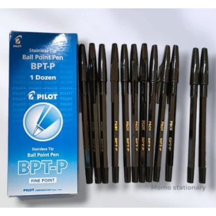 

Pulpen Standard Pilot Tinta Hitam 12 PCS/Pack - Pulpen Bolpoin Lancar & Nyaman