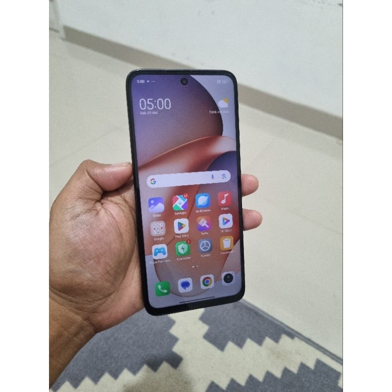 Handphone Hp Xiaomi Redmi 13 8/256 Second Seken Bekas Murah
