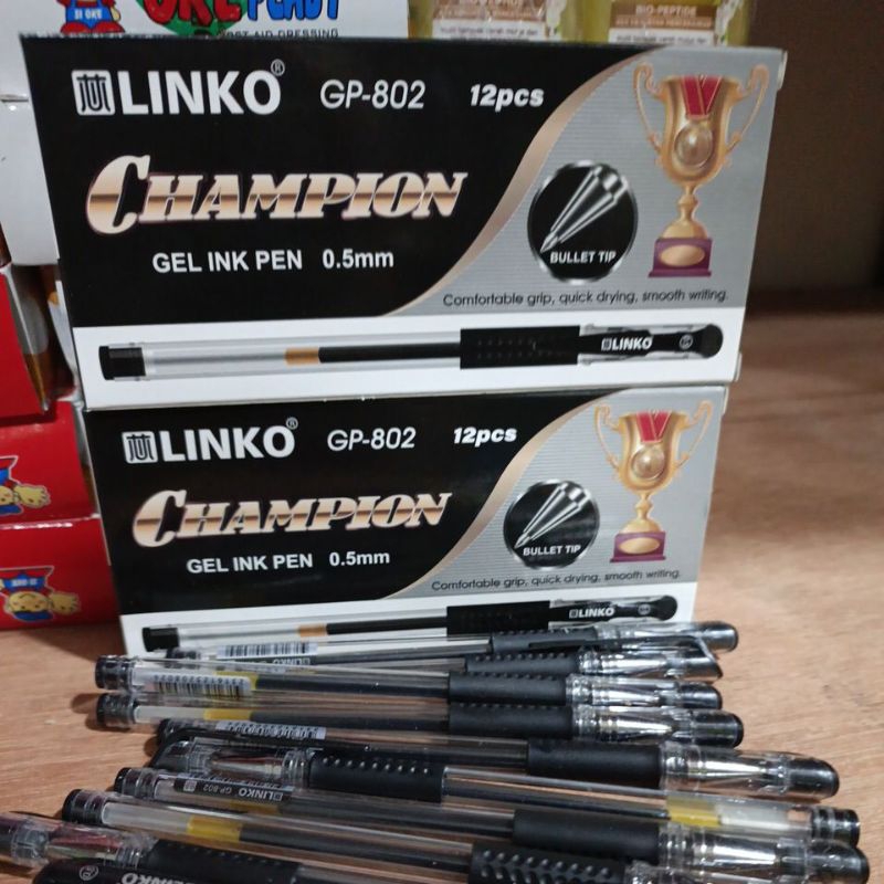 

pen gel linko per pack 12 pcs