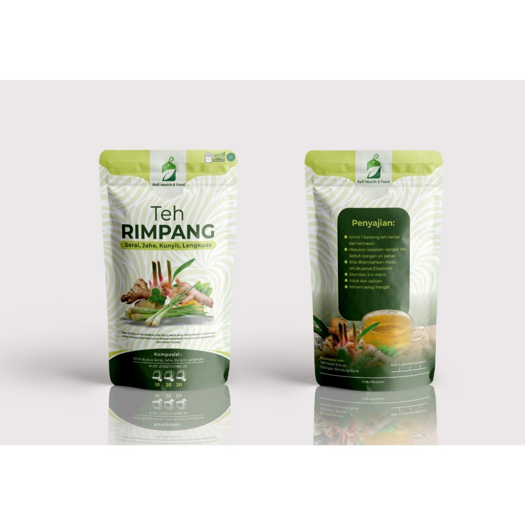 

Teh Rimpang Serai, Jahe, Kunyit & Lengkuas Isi 10 Tea Bag
