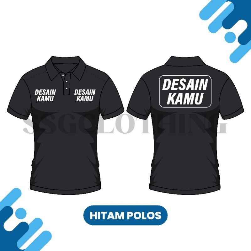 Kaos Polo/ Kaos Polo Custom/Polo Bordir/Polo komunitas