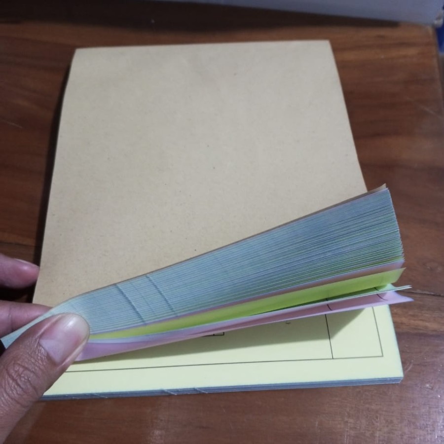 

125. Cetak Work Permit (formulir terlampir) Folio NCR Carbonless Paper 3 Ply Warna Putih Biru Pink