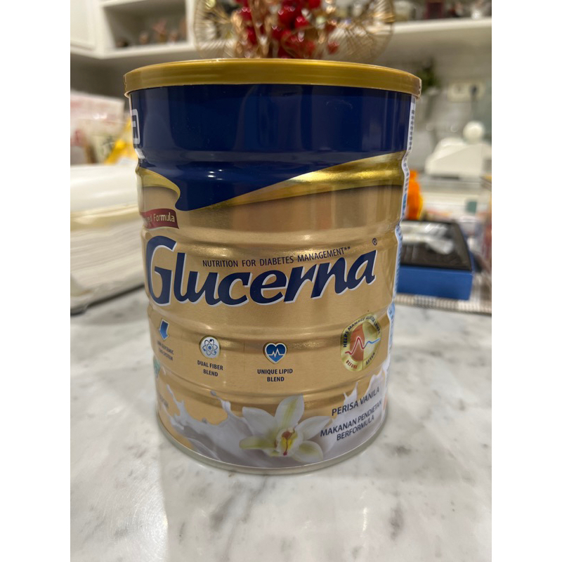 

susu Abbott Glucerna khusus pasien diabetes rasa vanilla expired panjang 800gr