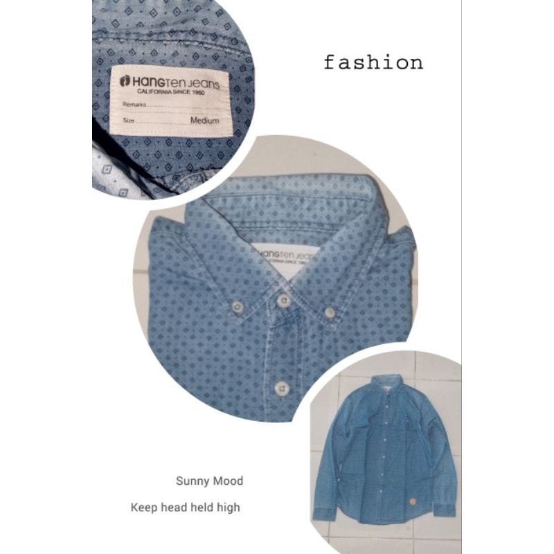 HANGTEN LONG SHIRT SIZE M