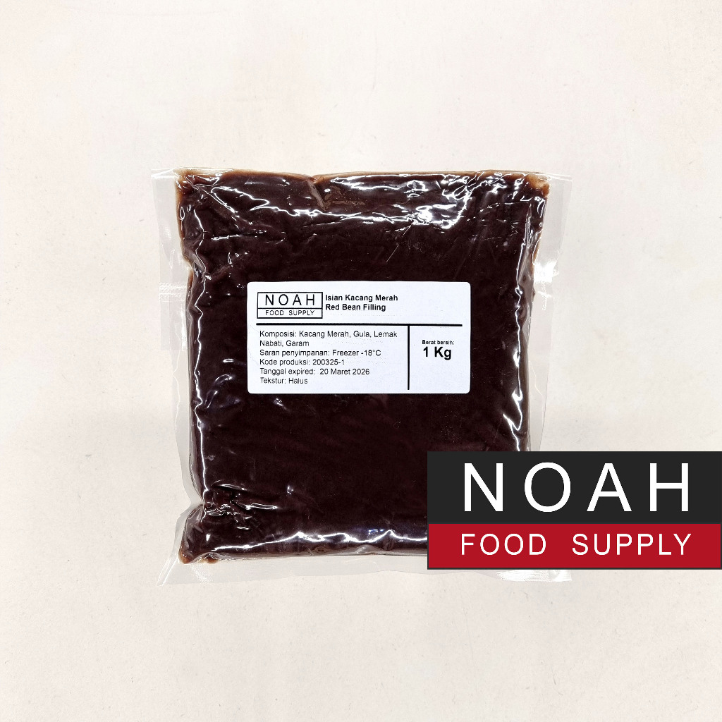 

FILLING KACANG MERAH 1KG ISIAN KACANG MERAH RED BEAN FILLING