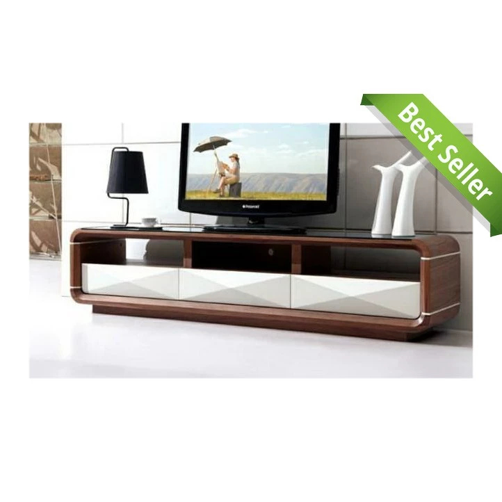 Bufet Meja TV Minimalis Aesthetic Kayu Jati 3 Laci Diamond,Bifet TV Jati Motif Terbaru