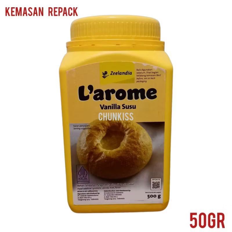 

REPACK 50 GRAM LAROME VANILA BUBUK - VANILLA SUSU