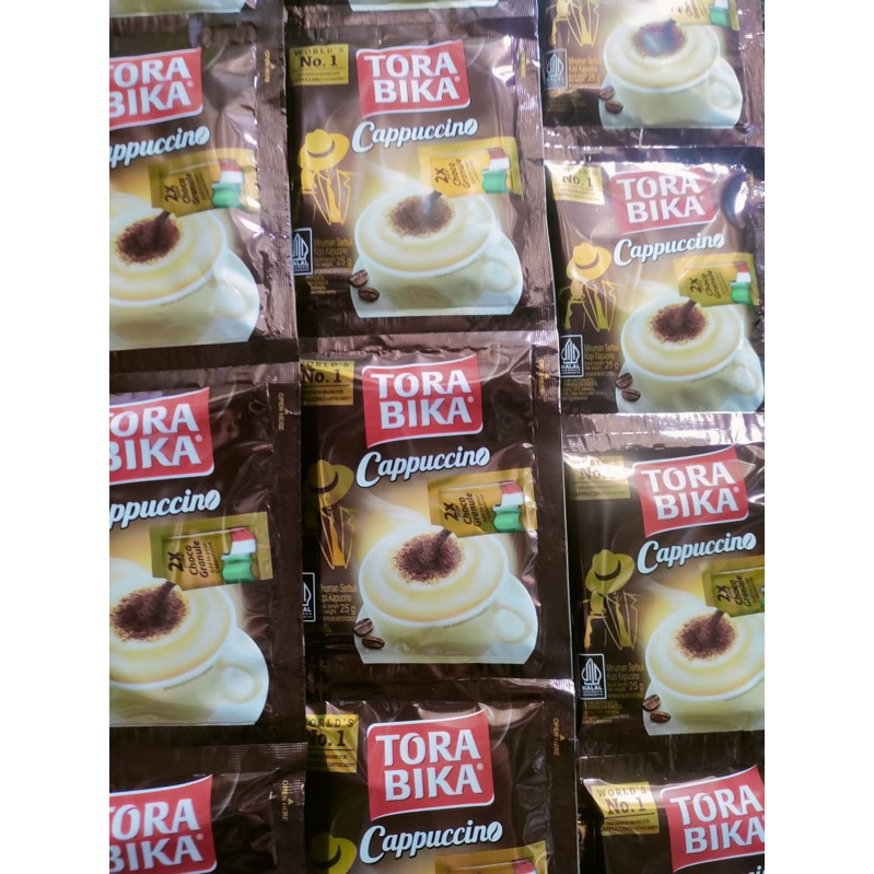 

Kopi sachet Torqbika Cappucino 10 sachet