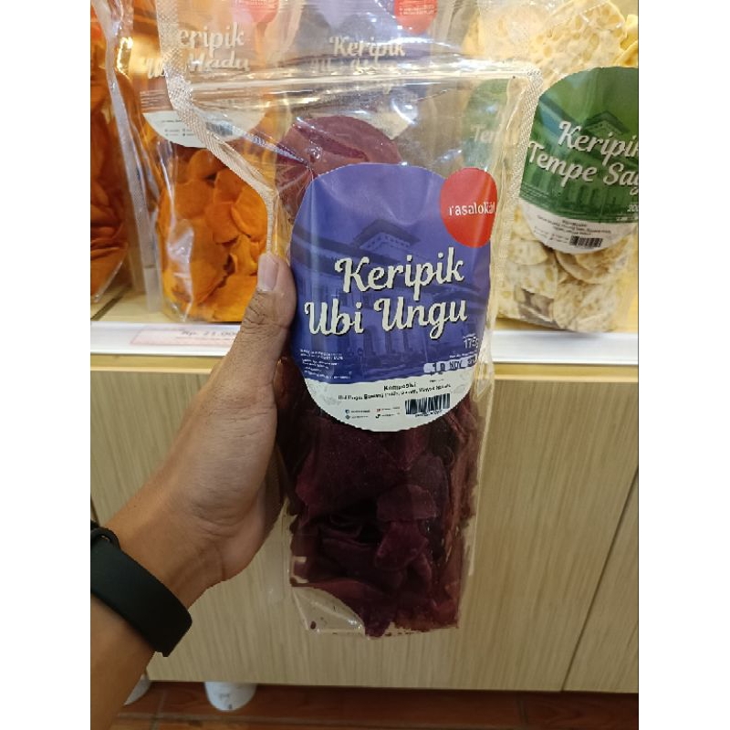 

Rasalokal Ubi Ungu Keripik Cemilan Bogor