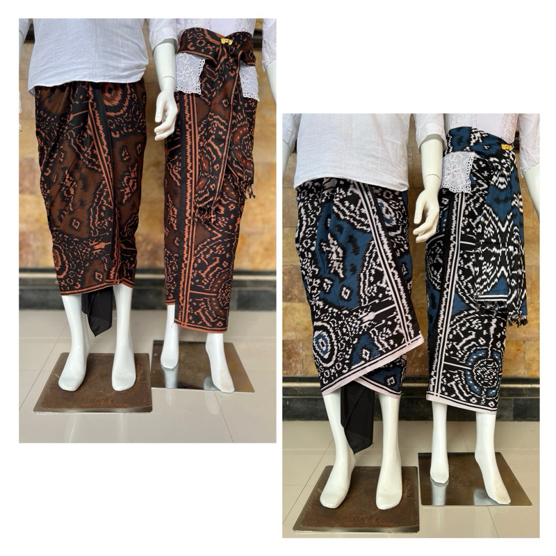 COUPLE BATIK PRINT / PAKAIAN ADAT BALI