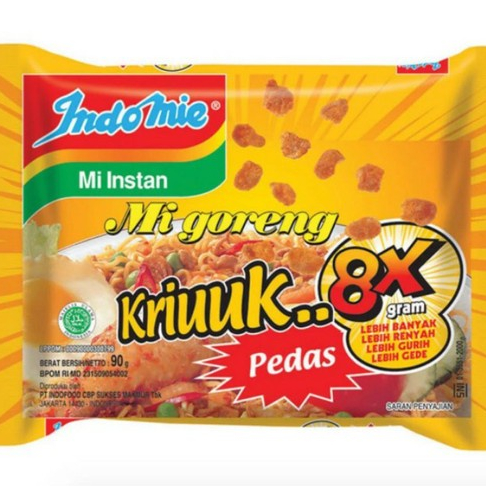

INDOMIE KRIUK PEDAS 1 DUS