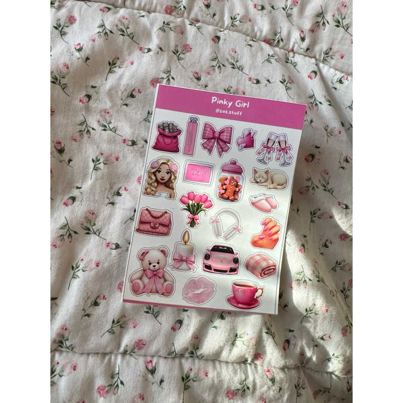

pinky girl sticker